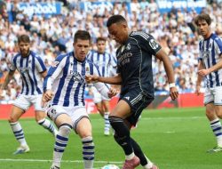 Madrid Bungkam Sociedad 2-1 Meski Hanya dengan 10 Pemain