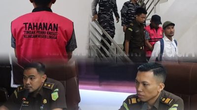Langsung Ditahan, Kejari Lingga Tetapkan Kabid PUTR Lingga Jadi Tersangka Kasus Korupsi Jembatan Marok Kecil