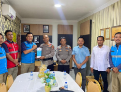 Tim PLN ULP Belakang Pandang Kunjungi Polsek Belakang Padang, Bahas Layanan hingga Energi Hijau