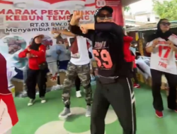 Senam Ceria Bersama Wan Hilda Warnai Pesta Rakyat Kebun Tempang dalam Rangka Menyemarakkan HUT ke-80 RI di Belakang Padang 