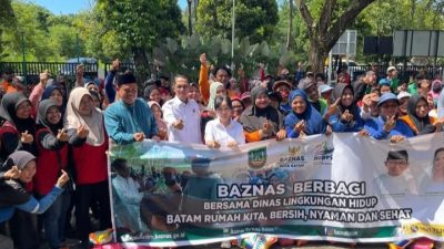 Peduli dan Apresiasi, Baznas Kota Batam Salurkan 1.500 Paket Sembako untuk Petugas Kebersihan