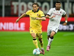 Gol Bersejarah Modric Antar Milan Menang 1-0 atas Bologna