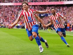 Julian Alvarez Cetak 2 Gol, Atletico Hancurkan Real Madrid 5-2