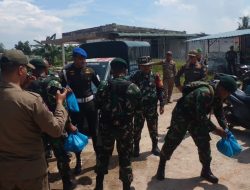 Jelang HUT TNI Ke 80, Danramil 02/Sekupang Pimpinan Patroli Gabungan dan Bakti Sosial