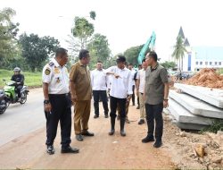 Amsakar Tuntaskan Banjir di Simpang Helm, Bangun Box Culvert hingga Peningkatan Jalan