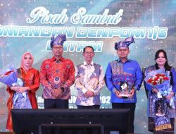 Pisah Sambut Komandan Denpom 1/6 Batam, Amsakar Tekankan Pentingnya Stabilitas Daerah