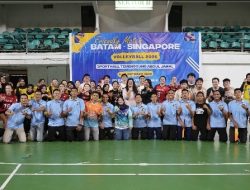 Lapangan Jadi Saksi, Batam dan Singapura Pererat Hubungan Lewat Bola Voli