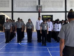 Apel Pagi Pegawai Kantor Imigrasi Belakang Padang : Wujudkan Disiplin dan Komitmen Pelayanan Prima di Wilayah Perbatasan