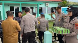 Tingkatkan Sinergi, Polsek Belakang Padang Berikan Kejutan HUT TNI Ke-80 Di Koramil 0316/05