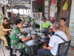 Jalin Komsos, Babinsa Kelurahan Tanjung Sari Serka Eko Pranoto Tekankan Pentingnya Sinergi dan Silaturahmi Antar Aparat Pemerintah di Belakang Padang