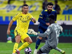 Al-Nassr Tekuk Al-Hazm 2-0, Critiano Ronaldo cetak gol ke-950