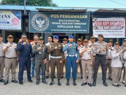 Pastikan Lalu Lintas Aman, Karantina Kepri Gelar Operasi Patuh