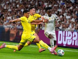 Real Madrid Tekuk Villarreal 3-1, Puncaki Klasemen Laliga