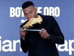 Mbappé Bersyukur Raih Golden Boot Pertama