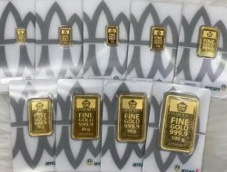 Selasa, Harga Emas Antam Naik Rp8.000 ke Angka Rp2,286 Juta per Gram