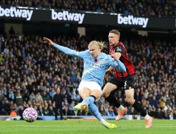 Man City Taklukkan Bournemouth 3-1, Membali ke Posisi Kedua Klasemen