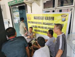 Polsek Belakang Padang Gelar Kegiatan Minggu Kasih, Wadah Aspirasi dan Curhat Warga