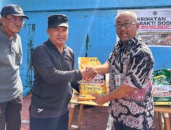 Hari Bakti Kemenimipas 2025, Kantor Imigrasi Kelas II TPI Belakang Padang Menggelar Kegiatan Bakti Sosial dengan Membagikan Bantuan Sembako