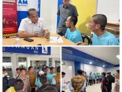 Polda Kepri Kawal Pemulangan 133 WNI Deportasi dari Malaysia 