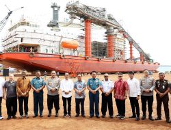 Sejarah Baru Industri Maritim, Kapal FLF Permata Borneo 1 Buatan Batam Resmi Diluncurkan