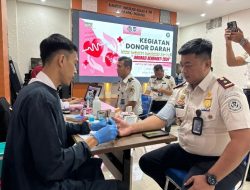 Kantor Imigrasi Kelas II TPI Belakang Padang Gelar Donor Darah Peringati Hari Bhakti Imigrasi ke-76
