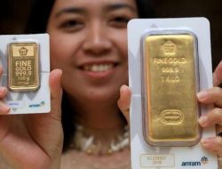 Rabu, Harga Emas Antam Melonjak Rp 52.000 Menjadi Rp2.968.000 per Gram