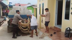 Polsek Batu Ampar Laksanakan Pengamanan Pendistribusian Air Bersih Hari Ke-14 di Kelurahan Tanjung Sengkuang
